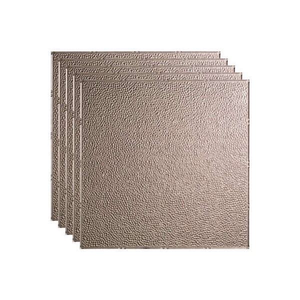 Acoustic Ceiling Products Fasade Border Fill - 23-3/4" x 23-3/4" PVC Lay In Tile in Galvanized Steel - PL5930 - main